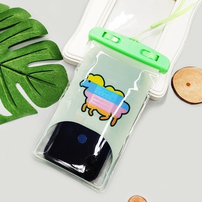 Bao Túi Chống Thấm Nước Điện Thoại Di Động Trong Suốt, Có Dây Đeo Cổ Và Khóa, Cảm Ứng, Chụp Hình Khi Đi Biển, Bơi Lội