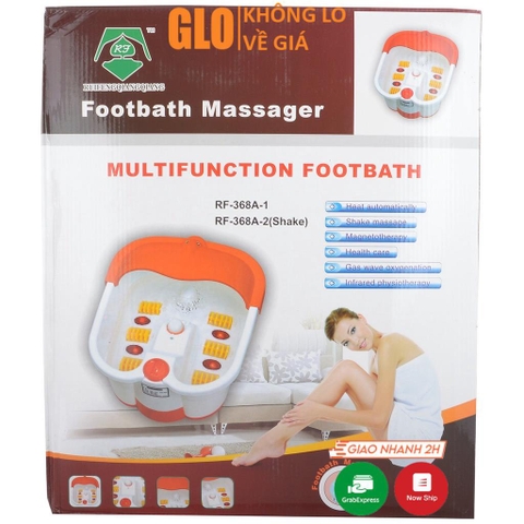 Máy Bồn Ngâm Chân Footbath Massage RF-368A Hồng Ngoại