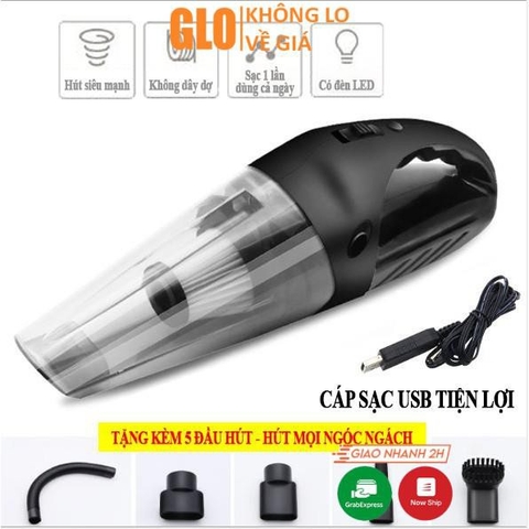 Máy Hút Bụi Mini Đa Năng Cầm Tay Cao Cấp Không Dây A016