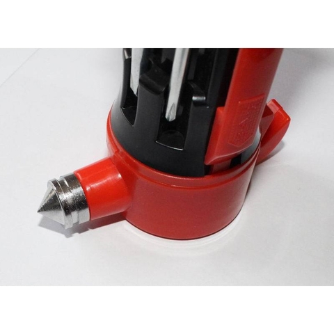 Dụng Cụ Khẩn Cấp Đa Năng Fz-900 Gồm Búa Phá Kính, Đèn Pin, Dao Cắt, Dây An Toàn, Tua Vít