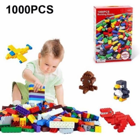 Bộ Xếp Hình 1000 Chi Tiết Cho Bé Thỏa Sức Sáng Tạo