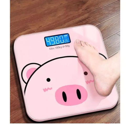 Cân Điện Tử Sức Khỏe Hình Con Heo Xinh Xắn Mã 180kg
