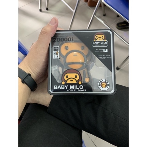 Sạc dự phòng Baby Milo Làm Quà Tặng Cực Kute