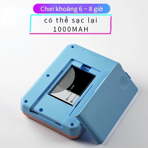 Máy Chơi Game Cầm Tay G5 500 Trò Chơi, Có Thể Sạc Lại, Kèm Tay Cầm Chơi Game 2 Người
