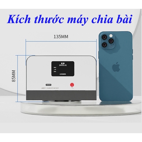 Máy Chia Bài Tự Động Không Dây ZHULVE Bản Tiếng Anh, Lập Trình Phát Bài Từ 2-8 Người Chơi Phù Hợp Nhiều Thể Loại