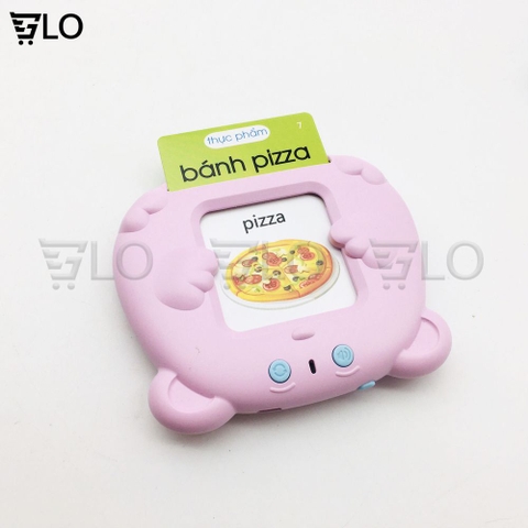 Máy Đọc Thẻ Song Ngữ Anh Việt Flashcard 112 Thẻ 224 Từ Vựng Và 12 Chủ Đề