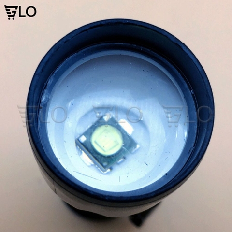 Đèn Pin Siêu Sáng Cao Cấp Mini M2, Có Zoom, 3 Chế Độ Sáng, Có Đèn COB Bên Hông, Kèm Dây Sạc Fullbox - Dùng Kẹp Gài