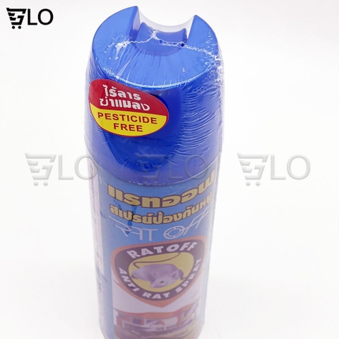 Chai Xịt Đuổi Chuột Rat Off Loại Lớn 300ml/450ml/750ml Thái Lan