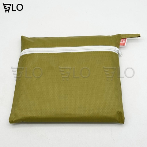 Áo Mưa Bít Vải Dù Da Cá Cao Cấp Người Lớn Đủ Màu 1.4m
