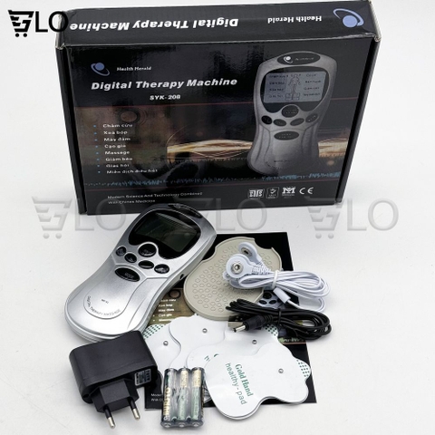 Máy Massage Trị Liệu 4 Miếng Dán EMS Dòng Cao Cấp Digital Therapy Machine SYK-208