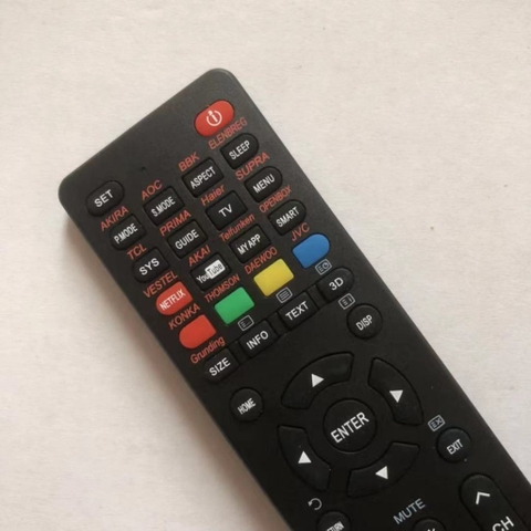 Remote Điều Khiển Tivi Đa Năng CRC SMASH- 1130V Dùng Cho Tất Cả Các Dòng TV Thông Minh-LCD-LED-3D