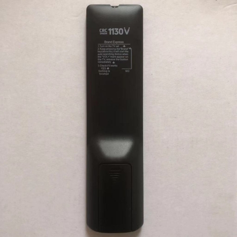 Remote Điều Khiển Tivi Đa Năng CRC SMASH- 1130V Dùng Cho Tất Cả Các Dòng TV Thông Minh-LCD-LED-3D