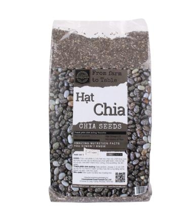 Hạt chia đen  - CHIA SEEDS The Nuts Valley