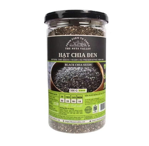 Hạt chia đen  - CHIA SEEDS The Nuts Valley
