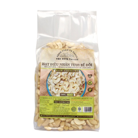 Hạt Điều Bể Đôi - HALVES CASHEW The Nuts Valley