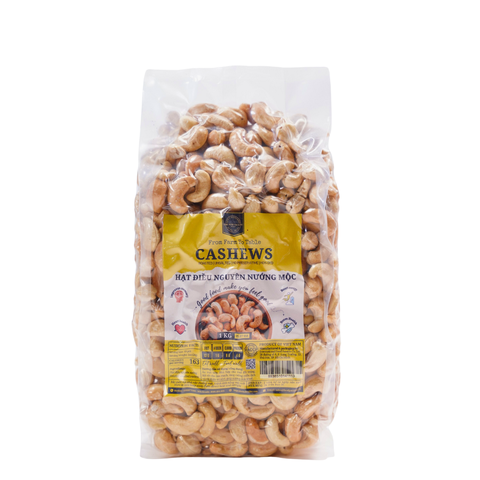 Hạt Điều Nhân Nguyên – Nguyên Chất Tự Nhiên, Dinh Dưỡng Đầy Đủ - WHOLE CASHEW The Nuts Valley