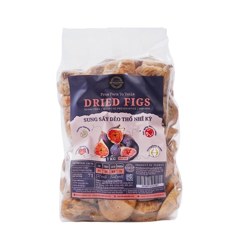Sung sấy dẻo -  Dry Figs The Nuts Valley
