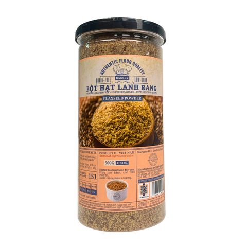 Hạt lanh Tươi và Bột Hạt Lanh Rang - FLAXSEEDS The Nuts Valley