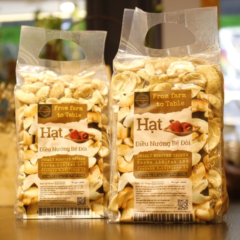 Hạt Điều Bể Đôi - HALVES CASHEW The Nuts Valley
