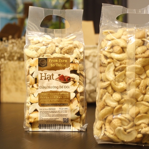 Hạt Điều Bể Đôi - HALVES CASHEW The Nuts Valley