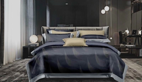 Bộ chăn ga gối đệm Hàn Quốc Tencel loại 1