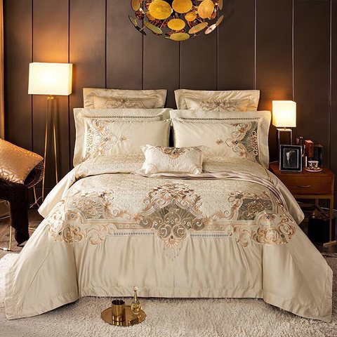 Bộ chăn ga gối Singapore King Luxury KL2035