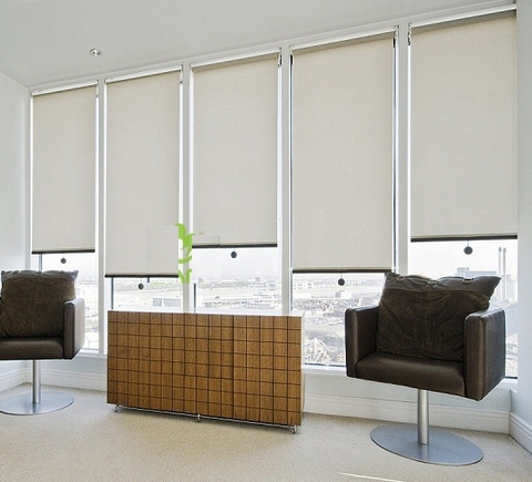 Rèm Cuốn kẻ chéo