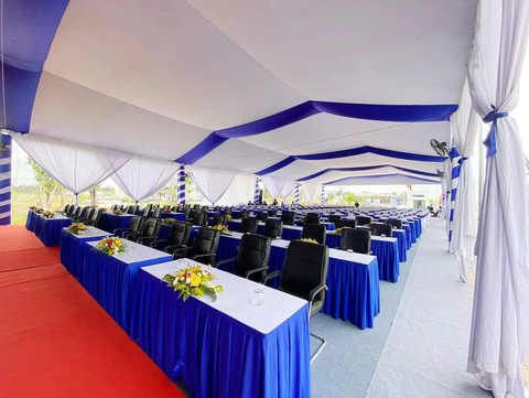 Khăn trải bàn hội thảo