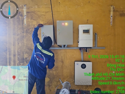 Lê Gia Phát thi công dự án điện mặt trời áp mái nhà xưởng và hệ thống bơm tưới tại trường Đại học Nông Lâm (Thủ Đức, TP HCM)