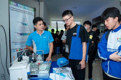 Lê Gia Phát đồng hành cùng sinh viên Đại học Nông Lâm TP.HCM trong chương trình kết nối doanh nghiệp