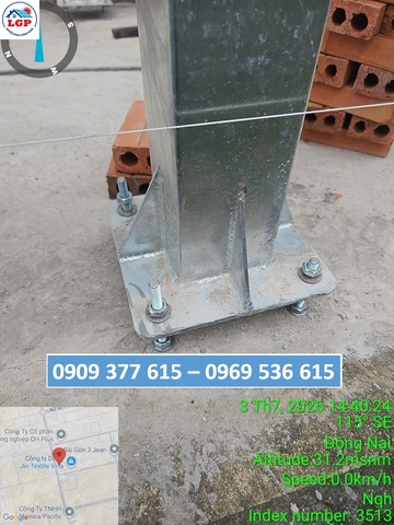 Hình ảnh thực tế Lê Gia Phát thi công nhà biến tần tại dự án Dongjin Đồng Nai