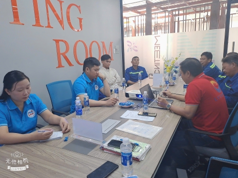 Công ty Lê Gia Phát đã tổ chức họp toàn thể cán bộ – nhân viên nhằm triển khai các dự án mới sắp thi công