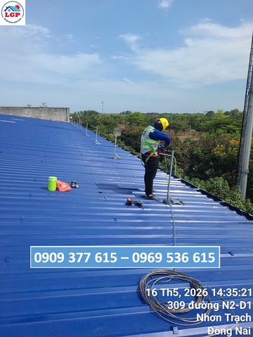 Lê Gia Phát thi công điện mặt trời nhà xưởng ở Đồng Nai