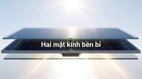 Tấm pin LONGi Hi MO X10 Scientist Hai Mặt Kính