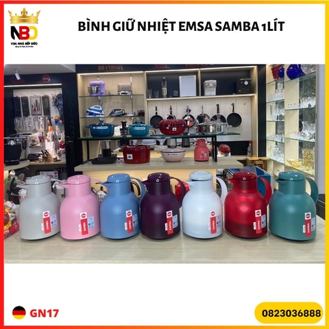 Bình giữ nhiệt EMSA samba 1Lít