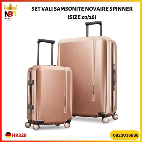 SET VALI SAMSONITE Novaire Spinner (size 20/28)