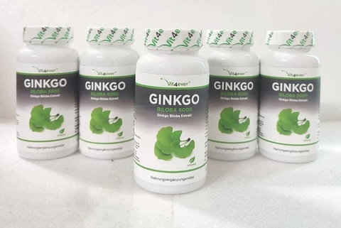 Thuốc bổ não GINKGO BILOBA 6000 VIT4EVER