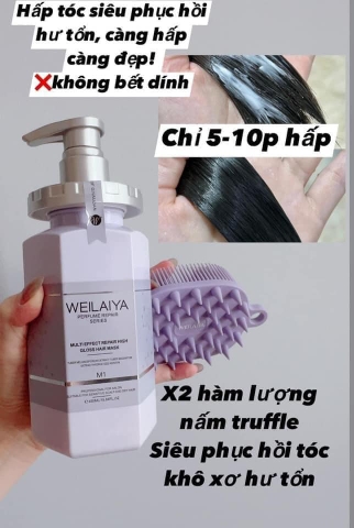 HẤP TÓC WEILAIYA ĐA TẦNG CÔNG NGHỆ PETIDE HÀN GẮN CẤU TRÚC