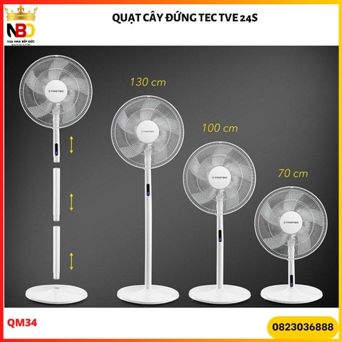 QUẠT CÂY ĐỨNG TROTEC TVE 24S