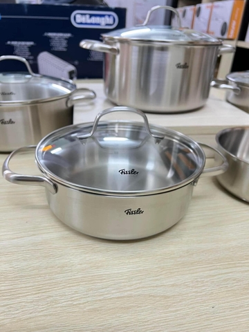 Bộ nồi Đức Fissler San Francisco 5 Món Đủ Nồi & Quánh