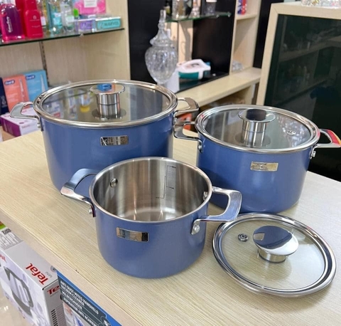 Bộ 3 nồi Gume Hàn Quốc