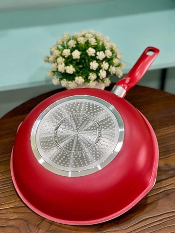 Chảo sâu lòng Tefal So Chef 24cm/28cm màu đỏ