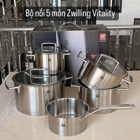 BỘ NỒI ZWILLING VITALITY 5 MÓN