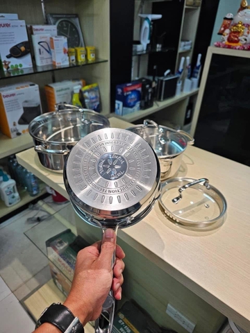 Bộ 3 nồi inox Tefal Duetto Plus (G719S674)