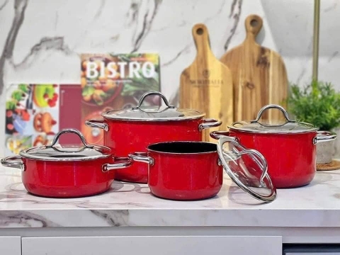 Bộ nồi Silit Silargan Passion - Made in Germany (Đỏ)
