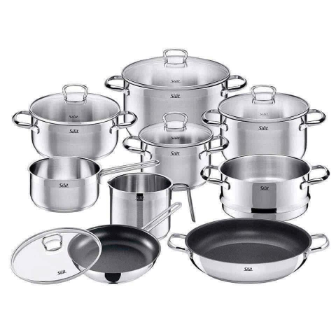 BỘ NỒI SILIT TOSKANA 10 MÓN VUNG KÍNH