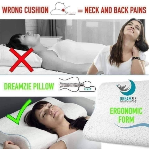 Gối Dreamzie – Giải pháp từ Đức cho cổ vai gáy khỏe mạnh