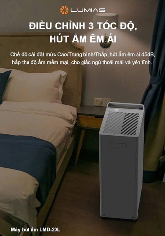 Máy Hút Ẩm Lumias LMD-20L