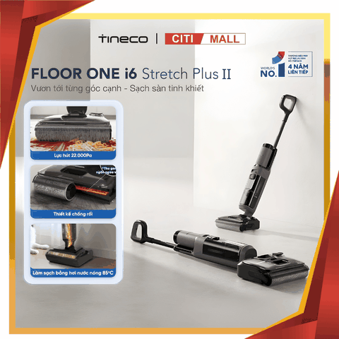 Tineco Floor One i6 Stretch Plus 2 - Máy Hút Bụi Lau Sàn Khô Ướt 2027