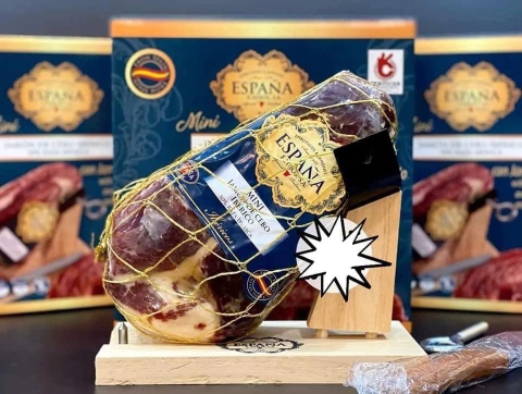 Thịt heo đen muối mini Jamon Iberico Espana